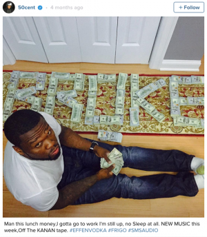 The Department Of Justice Has Taken An Interest In 50 Cent’s ‘Posing With Money’ Series On Instagram