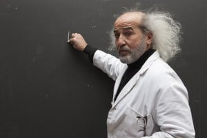 old man inventor scientist professor elderly innovator
