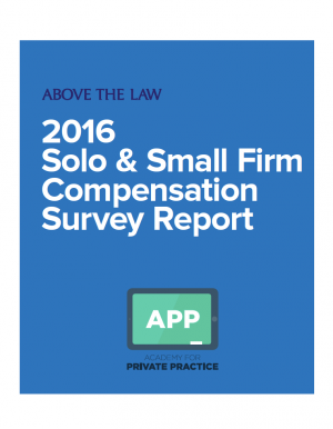 Download Your Free Copy Of ATL’s Solo And Small Firm Compensation Report
