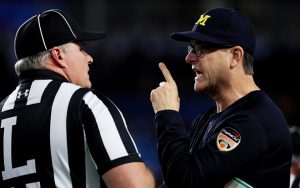 Jim Harbaugh Is Going After Donald Trump Over Legal Aid Funding. Yes, That’s A Real Sentence.