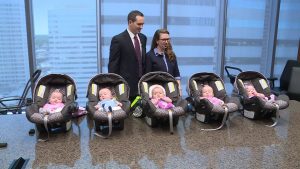 Biglaw Associate Introduces His Adorable Quintuplets To His Firm