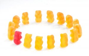 diversity Gummy bears series – integration, (conceptual)