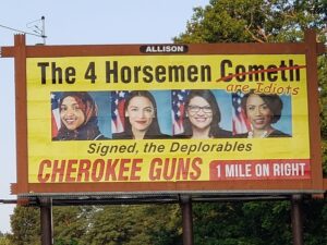 Should The North Carolina Gun Store Billboard Targeting ‘The Squad’ Be Unconstitutional?