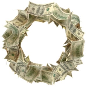 Money Wreath