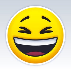 Laughing Smiling Emoji Face