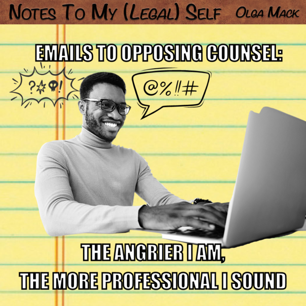 Emails to opposing counsel