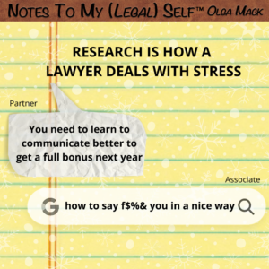 Research Is How A Lawyer Deals With Stress