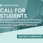 Advancing AI Safety: Law Student Competition For Drafting A Treaty On Moratorium Of Large-Scale AI Capabilities R&D