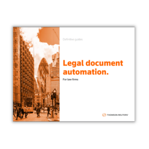 Document Automation For Law Firms: The Definitive Guide