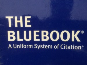 Bluebook Legal Bluebook