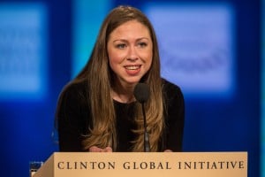 Chelsea Clinton (Photo by Andrew Burton/Getty)