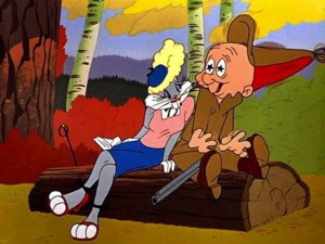 coming out Bugs Bunny Elmer Fudd