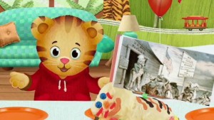 A very special Daniel Tiger expels children from The Land Of Make-Believe.