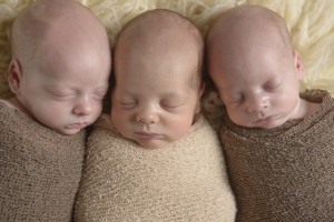 triplets triple three babies kids