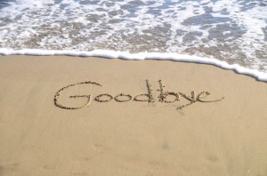 goodbye farewell beach shore
