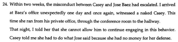 Casey Anthony Jose Baez Naked Sex for Legal Services Affidavit