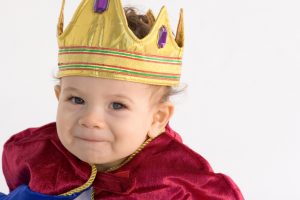 A stock photo - not the actual Burger King baby.