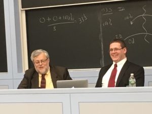 Professors Samuel Estreicher and Josh Blackman at NYU Law School