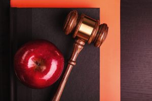 gavel apple law school books