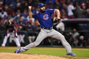 Jake Arrieta of the Chicago Cubs (Photo by Jason Miller/Getty)
