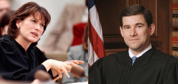 Judge Diane Sykes and Judge William Pryor