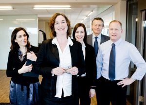 five happy small firm boutique lawyers