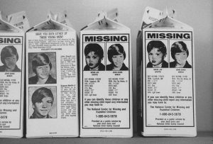 Nope, I couldn't find a stock photo of a missing persons milk carton with a black face on the carton. I looked. (Photo by Taro Yamasaki/The LIFE Images Collection/Getty Images)