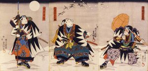 Kabuki (by Toyokuni Utagawa III via Wikimedia)