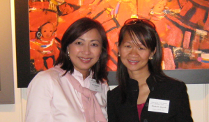Toni Nguyen (left) and Trinh Huynh (right)