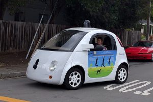 Google's driverless car (by Grendelkhan via Wikimedia)