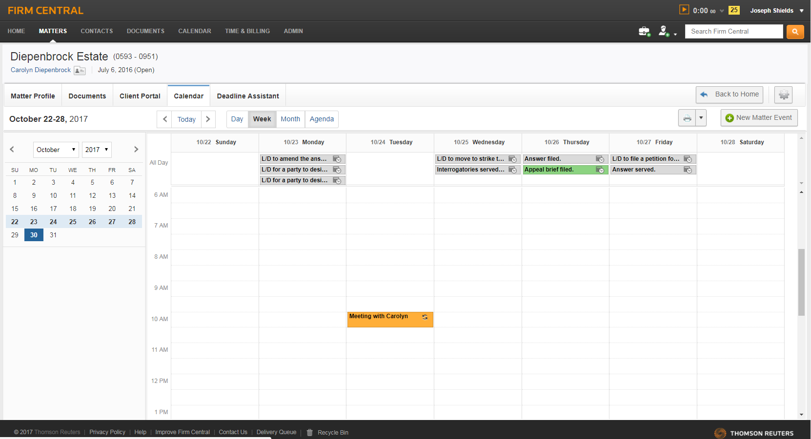 Deadline Management Just Got Easier With Firm Central’s Calendar ...