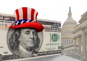 Washington and spending money. election lobby lobbying money