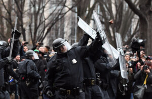 TOPSHOT-US-POLITICS-TRUMP-INAUGURATION-PROTEST