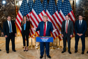 Donald Trump Holds News Conference At Trump Tower