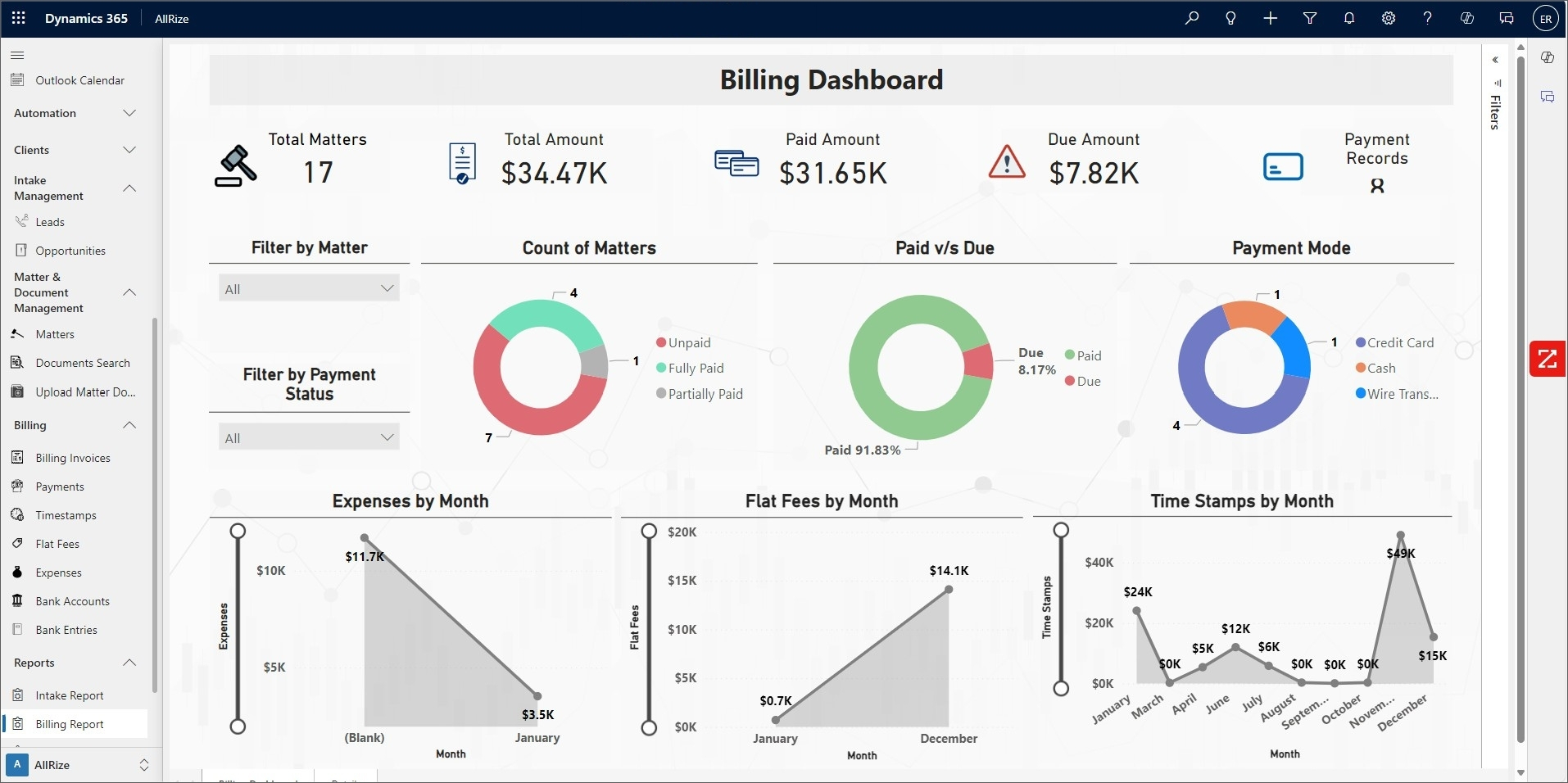 AllRize Billing Screenshot (1)