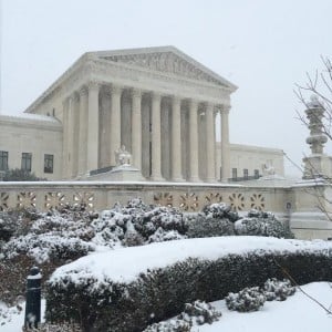 An empty, frozen Supreme Court is what the Senate Republicans want to see. (Photo by Drew Havens)