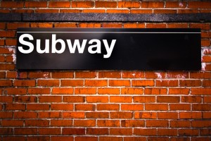 Subway sign