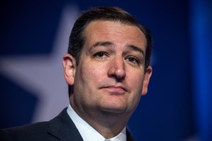 Sen. Ted Cruz may have some trouble in Jersey. (Photo by Andrew Burton/Getty)