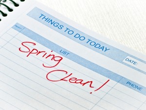 spring cleaning spring clean
