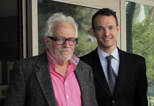 Lavi Soloway (right) with his client, Anthony Sullivan (photo by David W. Ross)