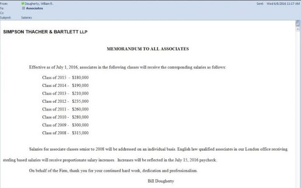 STB Cravath Salary Scale Match 2016