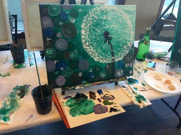 networking event painting