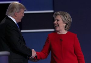 Hillary Clinton And Donald Trump Face Off In First Presidential Debate At Hofstra University