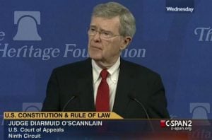 Judge Diarmuid F. O'Scannlain (via CSPAN)