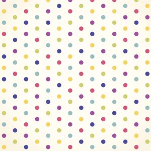 Colorful polka dot template vector design