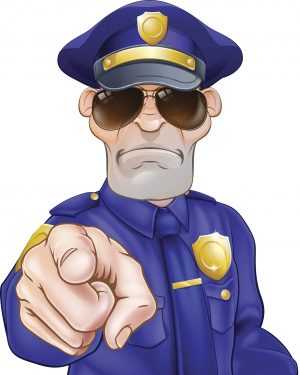 Cartoon Policeman