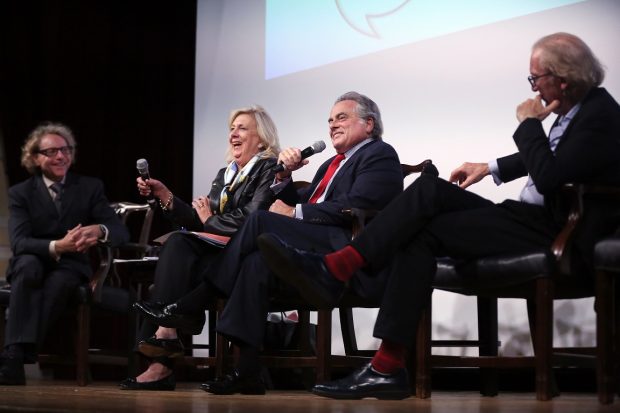 Thane Rosenbaum, Linda Fairstein, Ben Brafman, Ronald Guttman (by Bruce Gilbert)