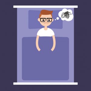 sleepless Insomnia conceptual illustration