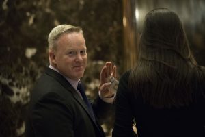 Sean Spicer(Photo by Drew Angerer/Getty Images)