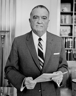 J. Edgar Hoover -- not the best FBI director.